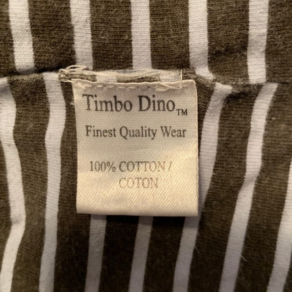 Timbo Dino Pirate Fleece Cotton Lined Robe Youth Size 12 - Picture 11 of 11